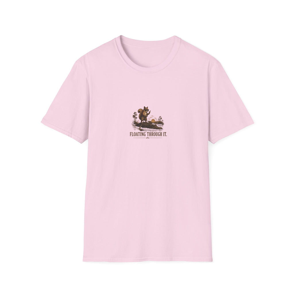 Floating Through It Squirrel T-shirt
