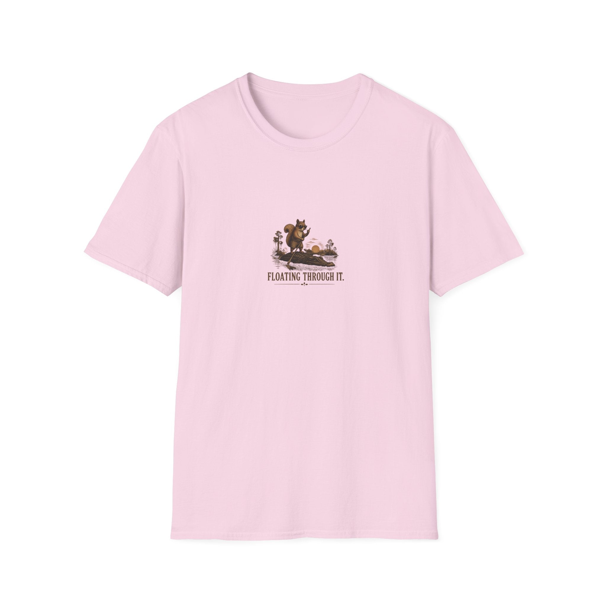 Floating Through It Squirrel T-shirt