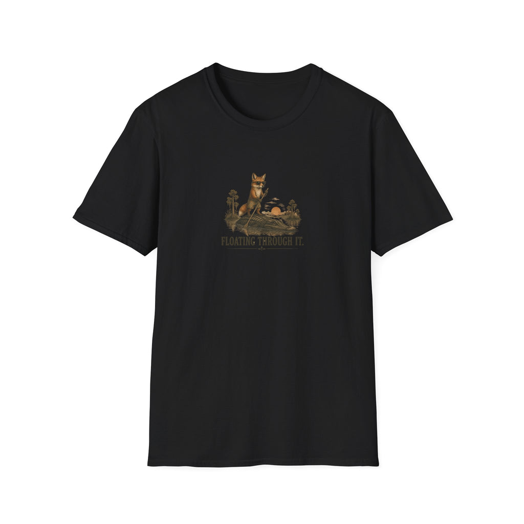 Floating Through It Fox T-shirt
