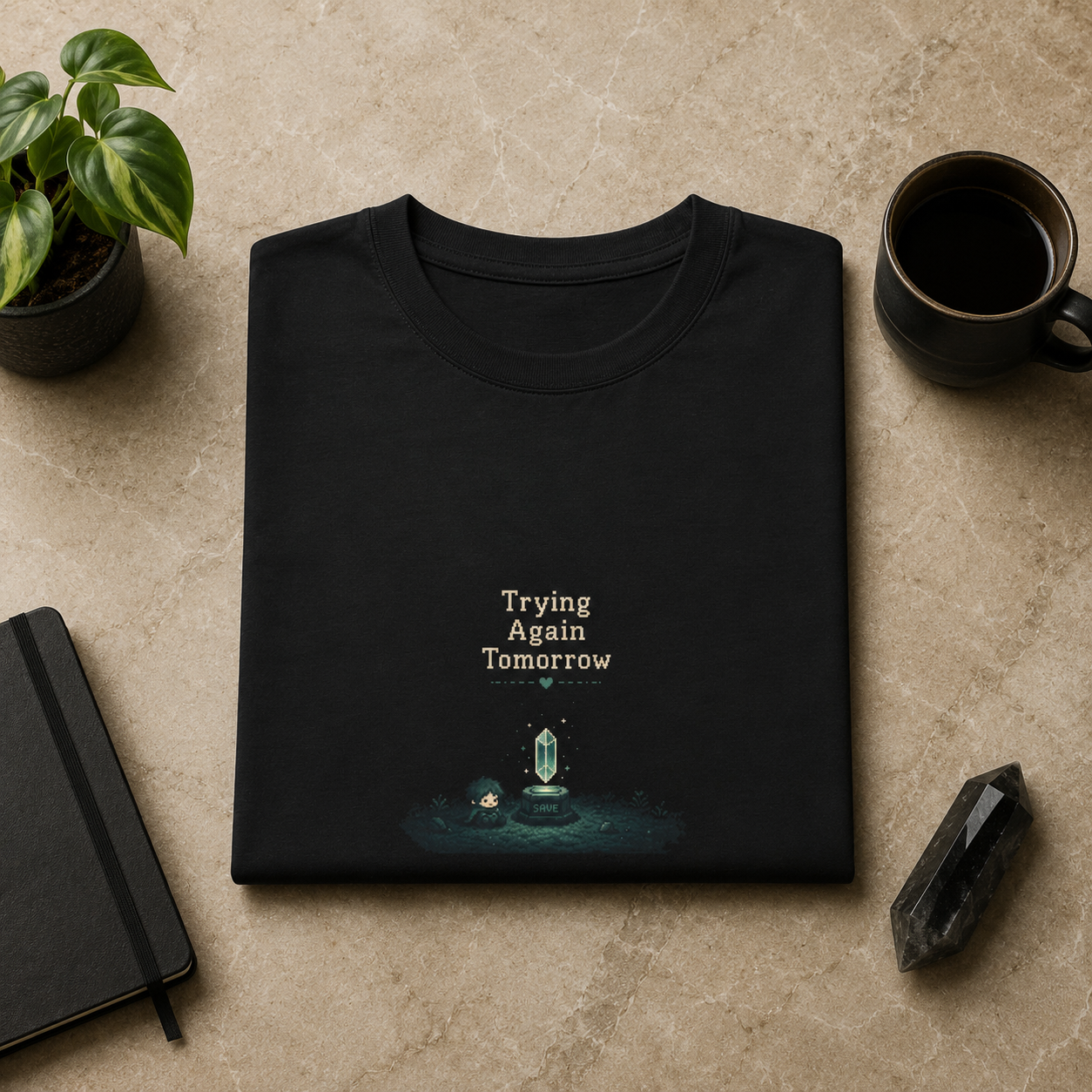 Trying Again Tomorrow T-shirt