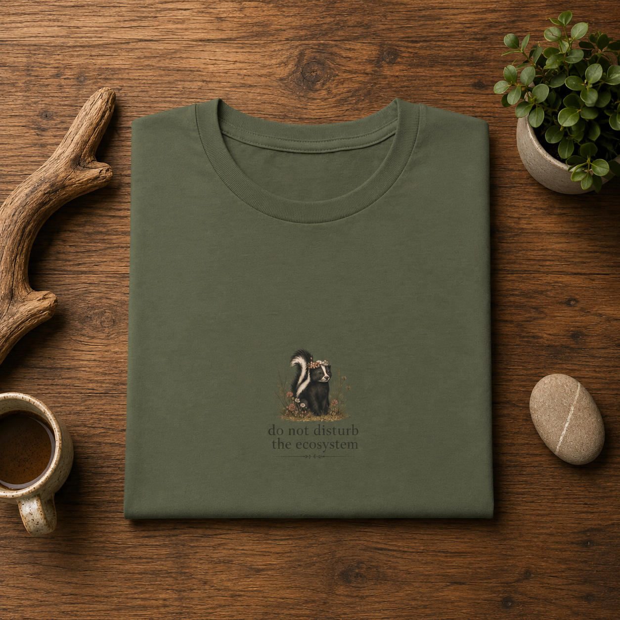 Do Not Disturb The Ecosystem T-shirt
