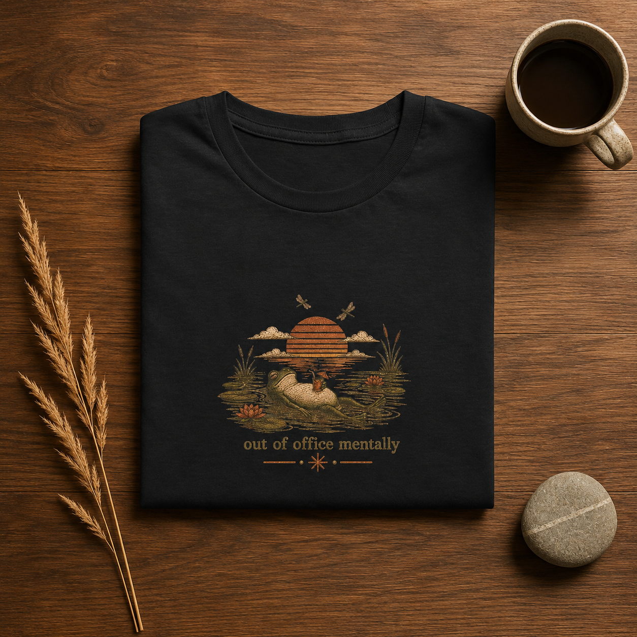 Out Of Office Mentally T-shirt