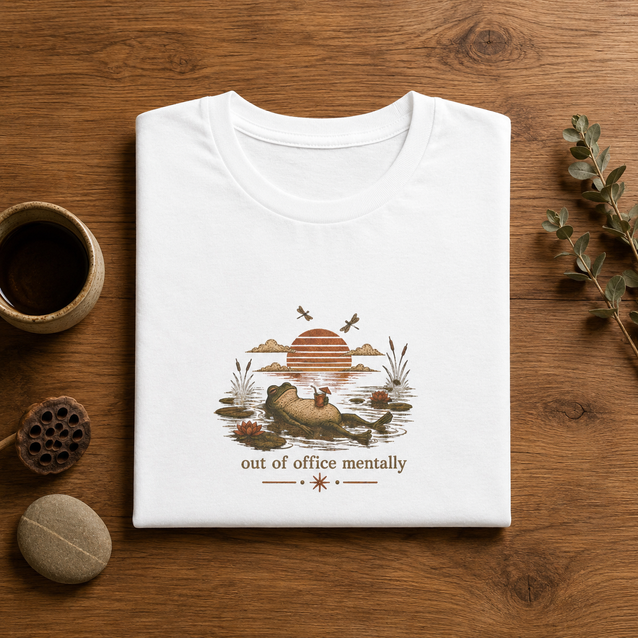 Out Of Office Mentally T-shirt