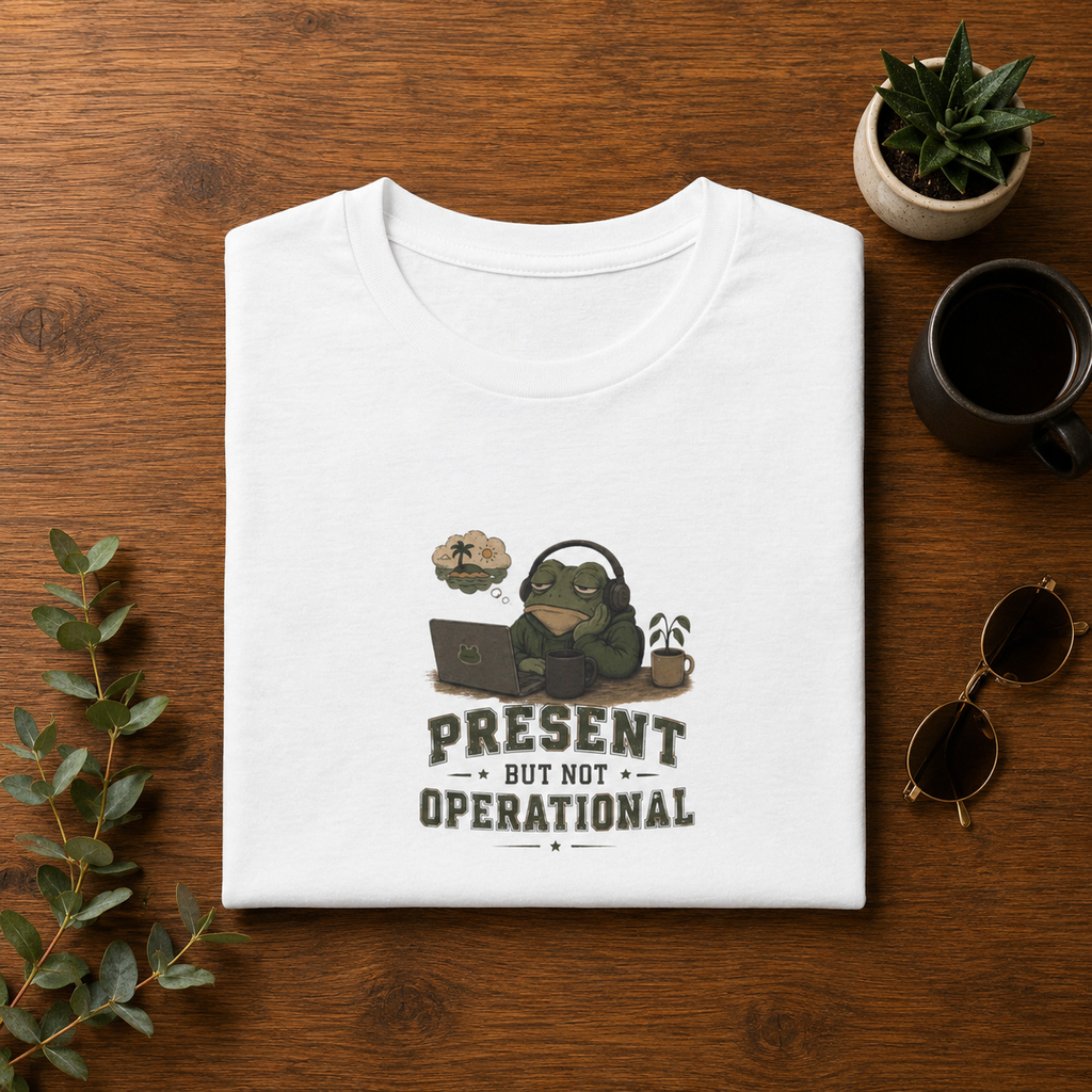 Present But Not Operational T-shirt