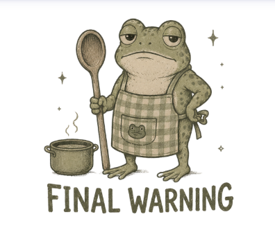 Final Warning T-shirt