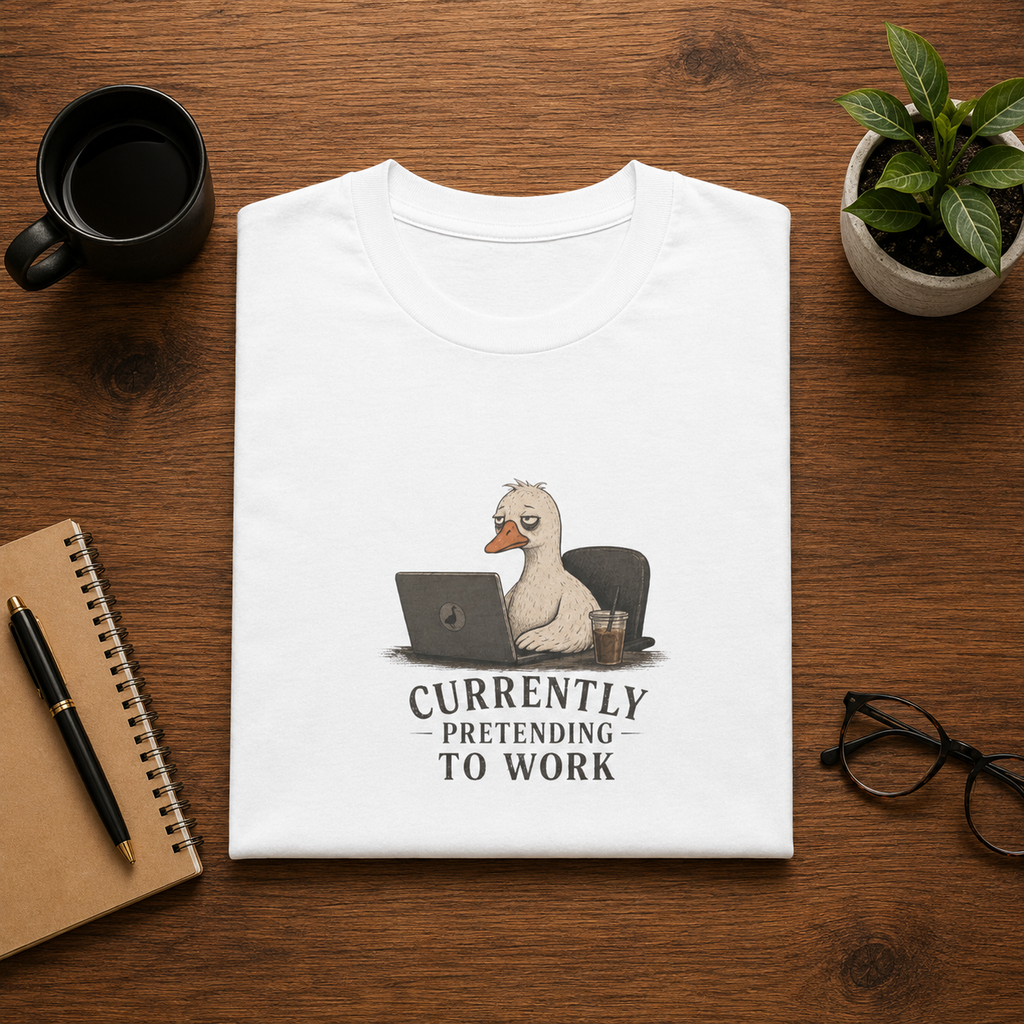Currently Pretending to Work T-shirt