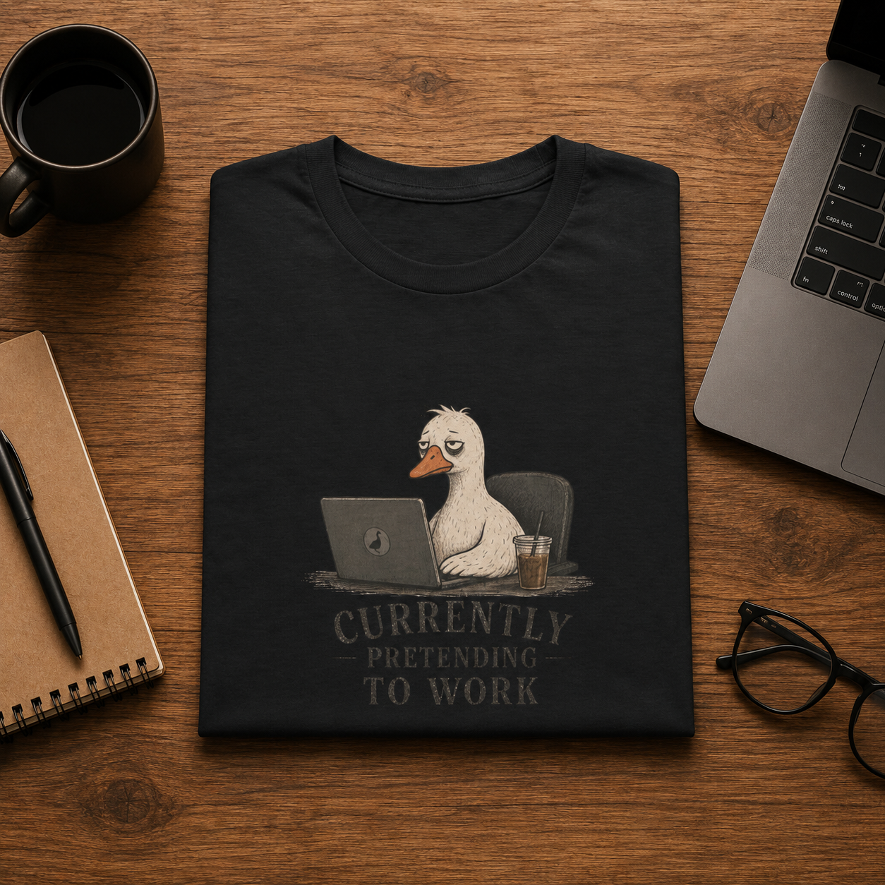 Currently Pretending to Work T-shirt
