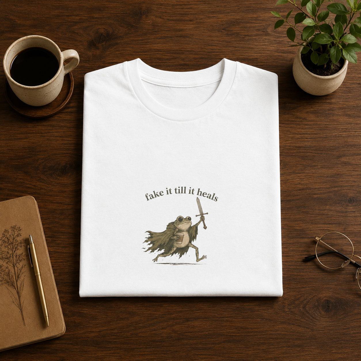 Fake It Till It Heals T-shirt