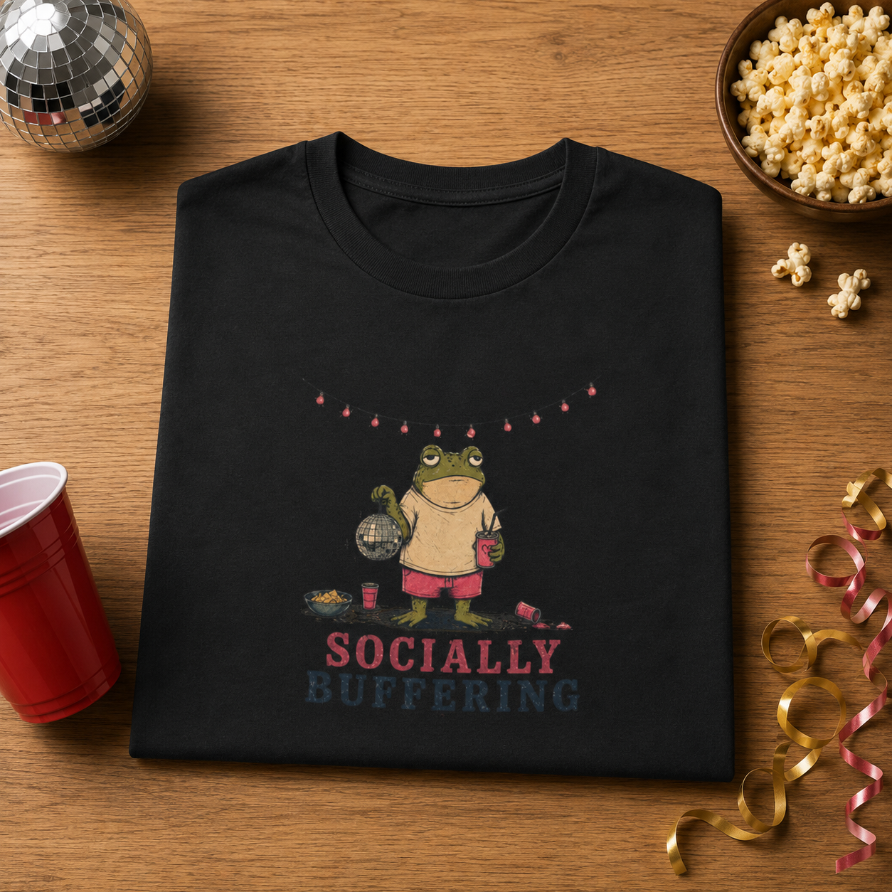 Socially Buffering Time T-shirt
