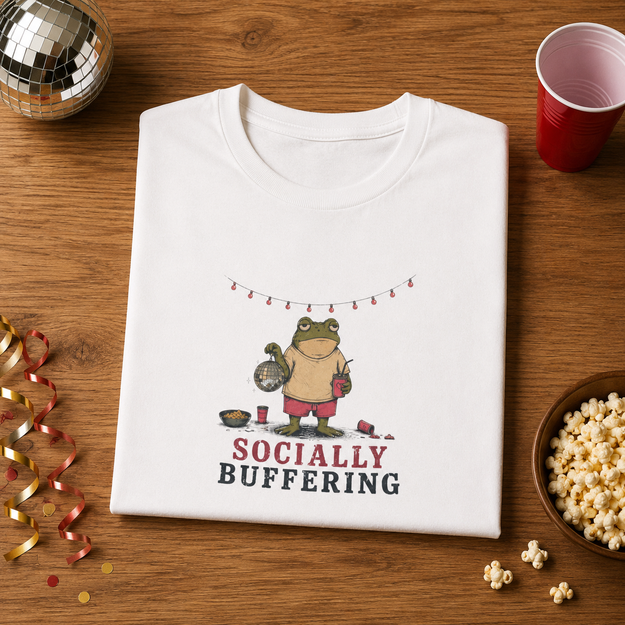Socially Buffering Time T-shirt