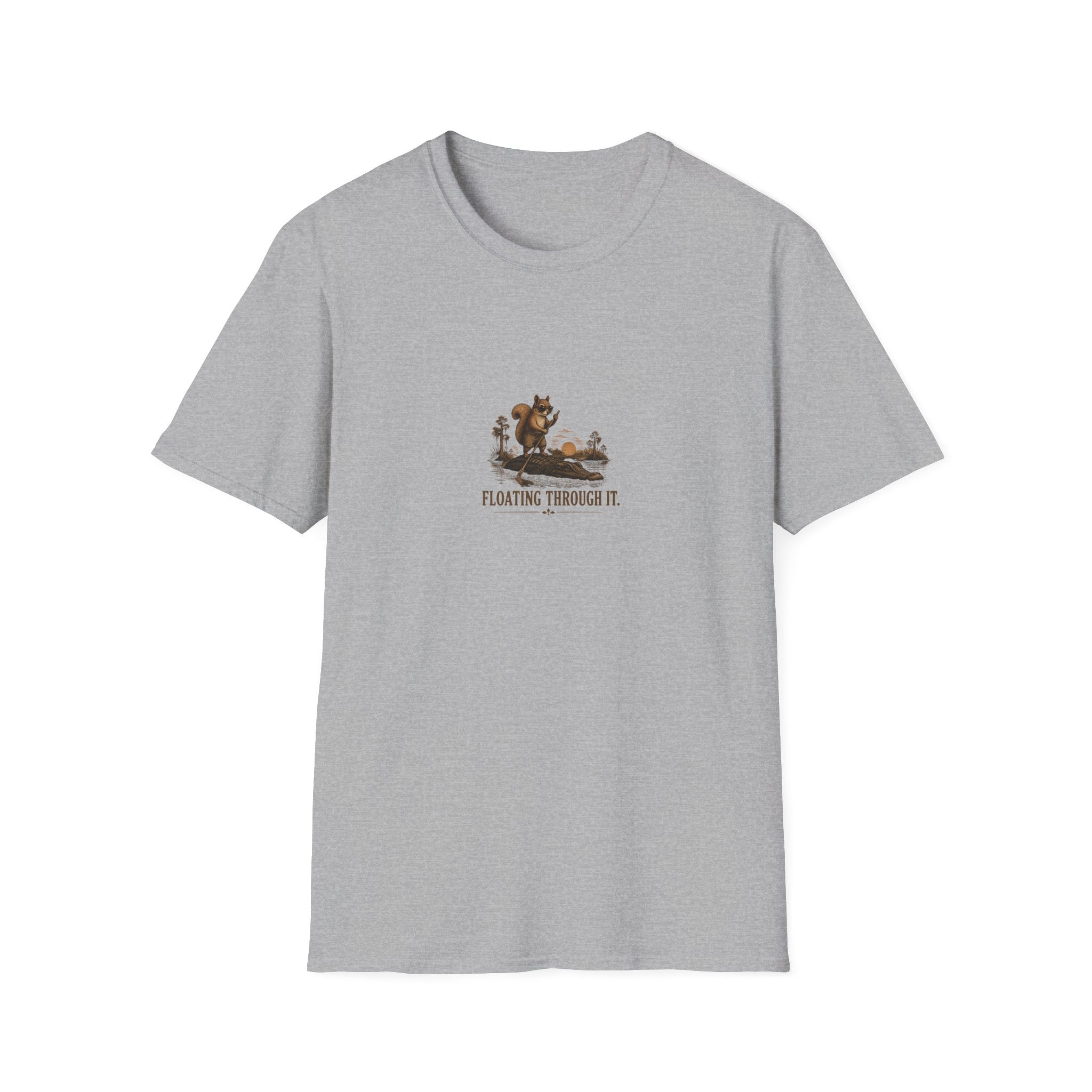 Floating Through It Squirrel T-shirt