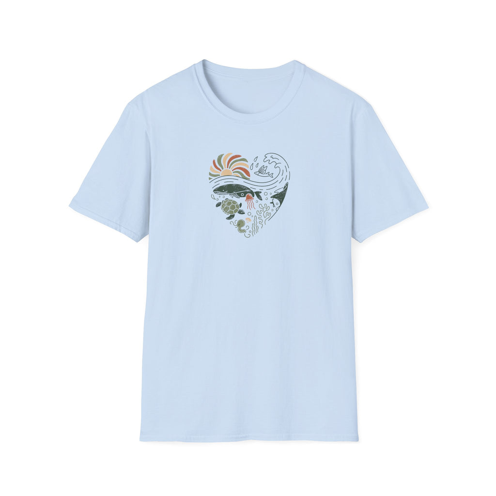 Ocean Heart T-shirt