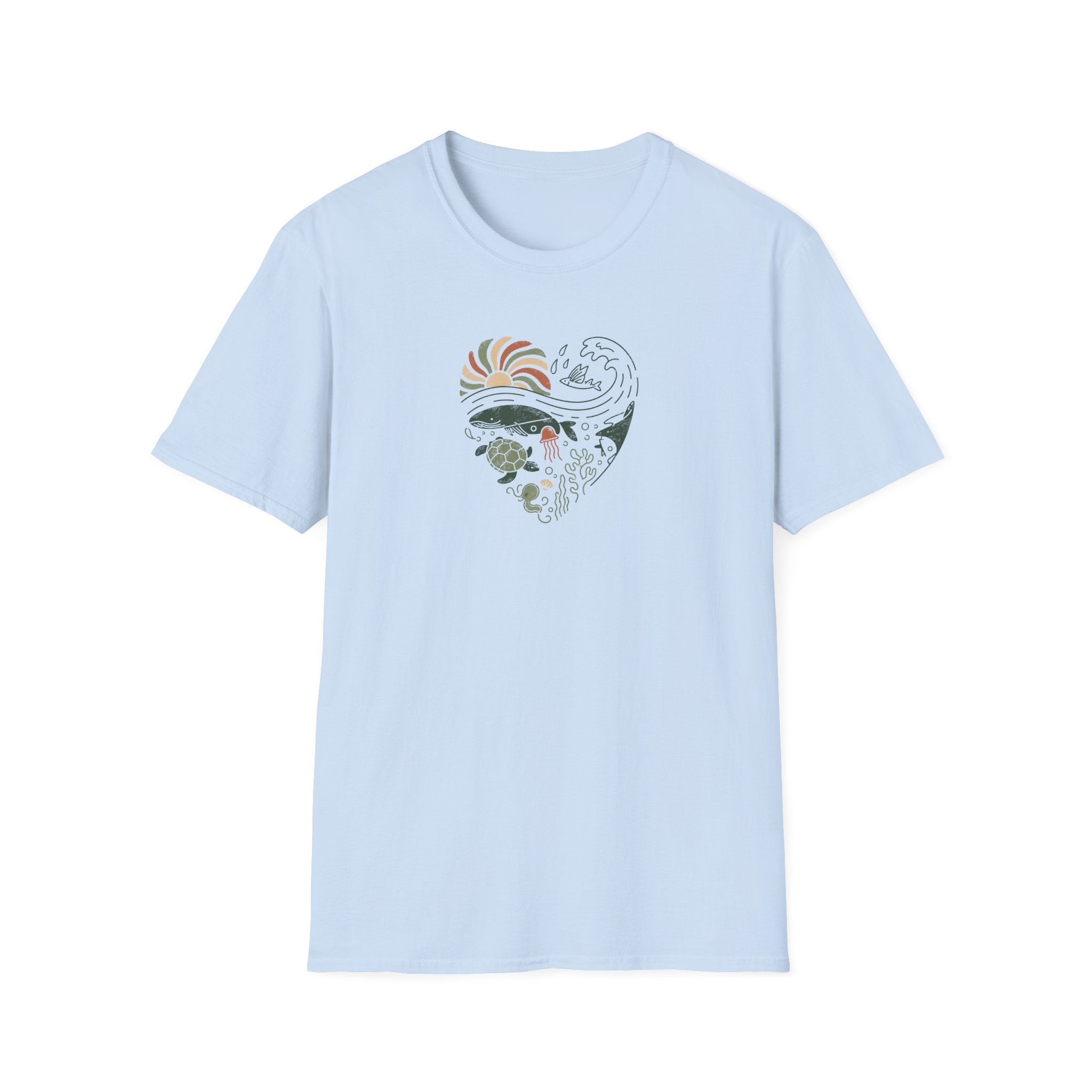 Ocean Heart T-shirt