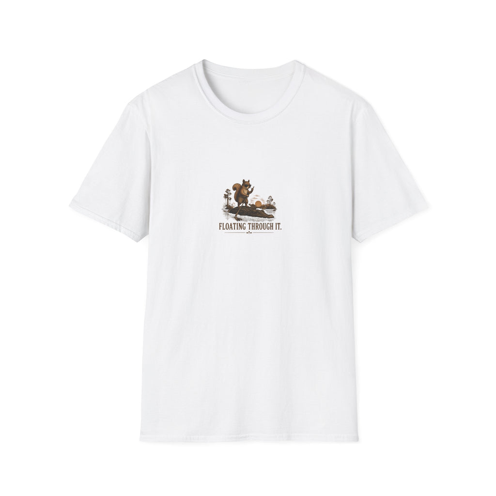 Floating Through It Squirrel T-shirt