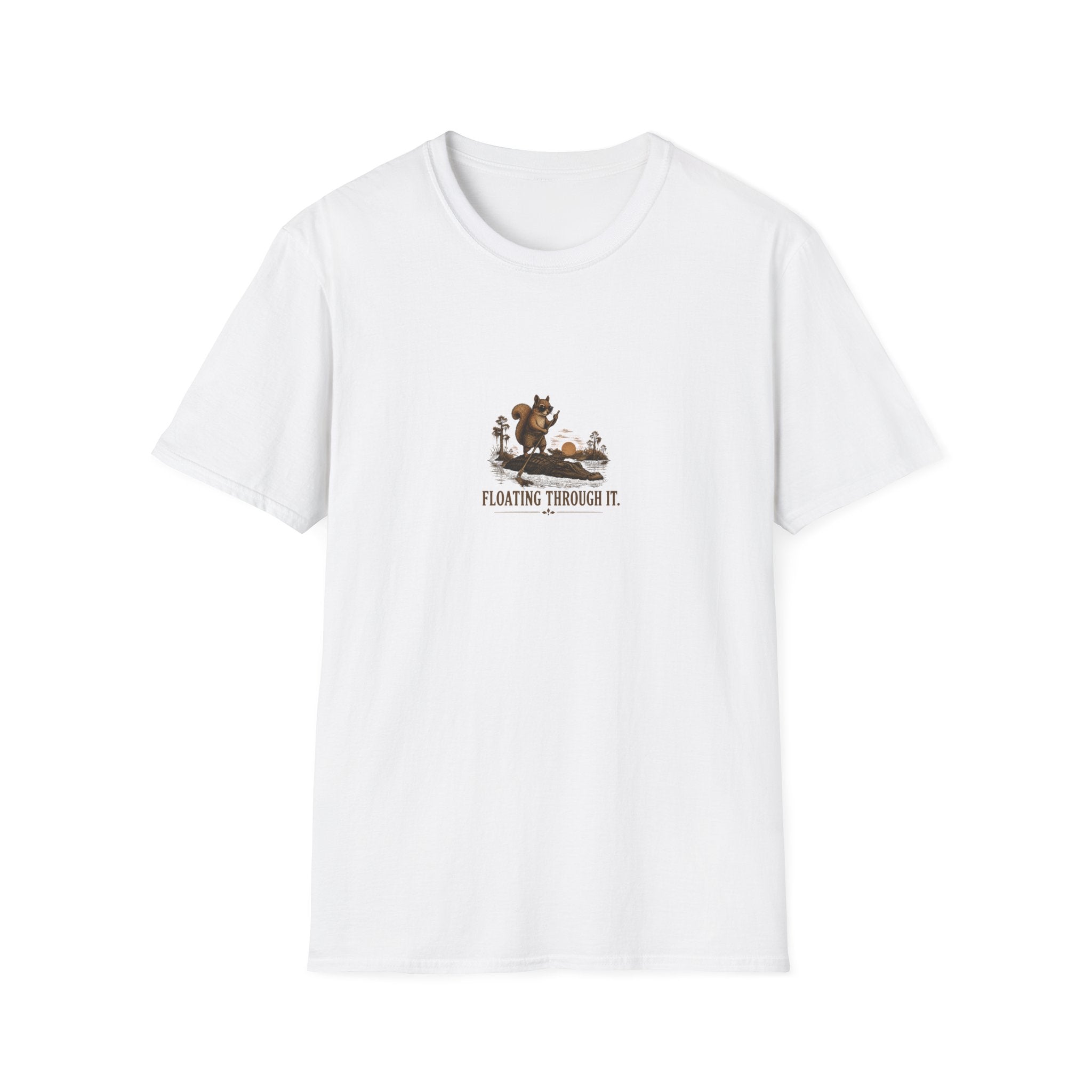 Floating Through It Squirrel T-shirt