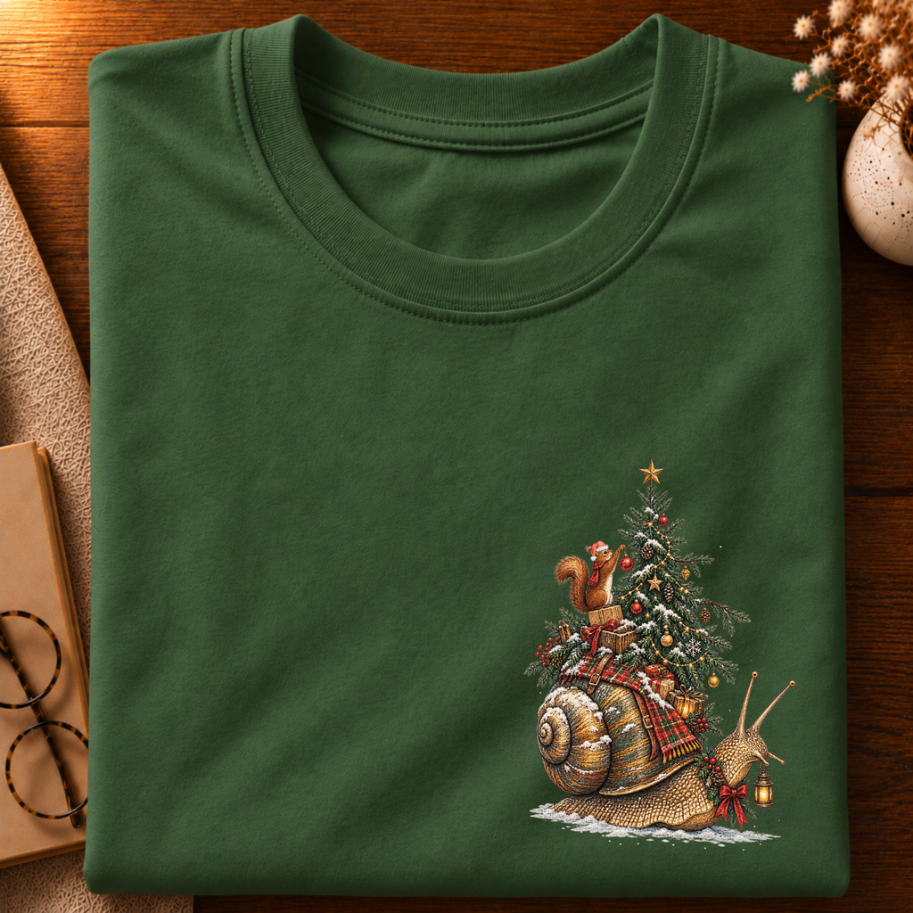 Cozy Woodland Snail T-shirt