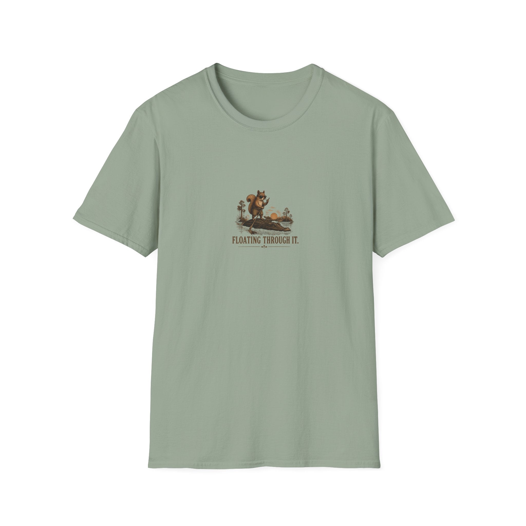 Floating Through It Squirrel T-shirt