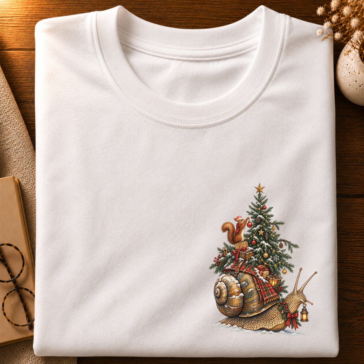 Cozy Woodland Snail T-shirt