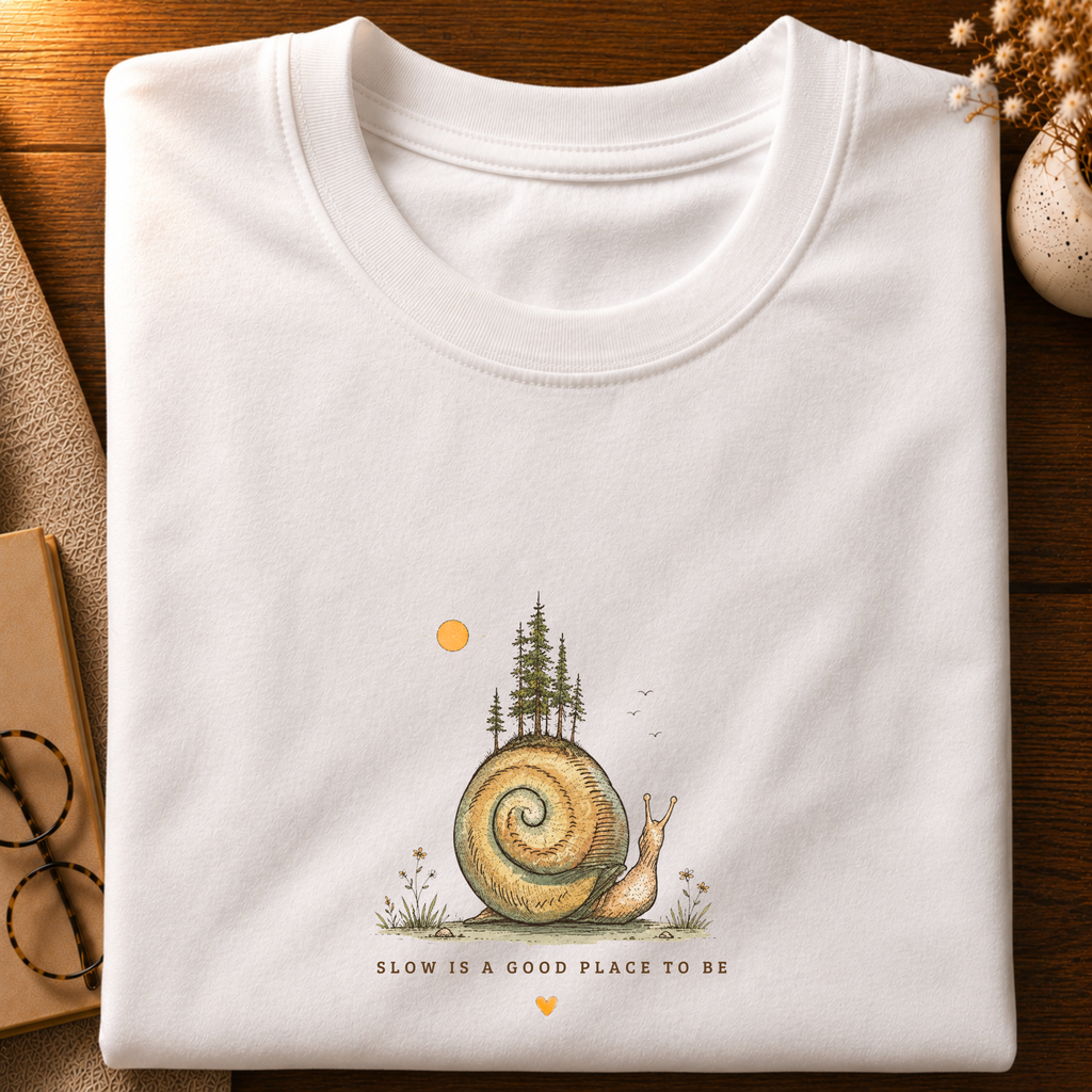 Slow Is A Good Place To Be T-shirt