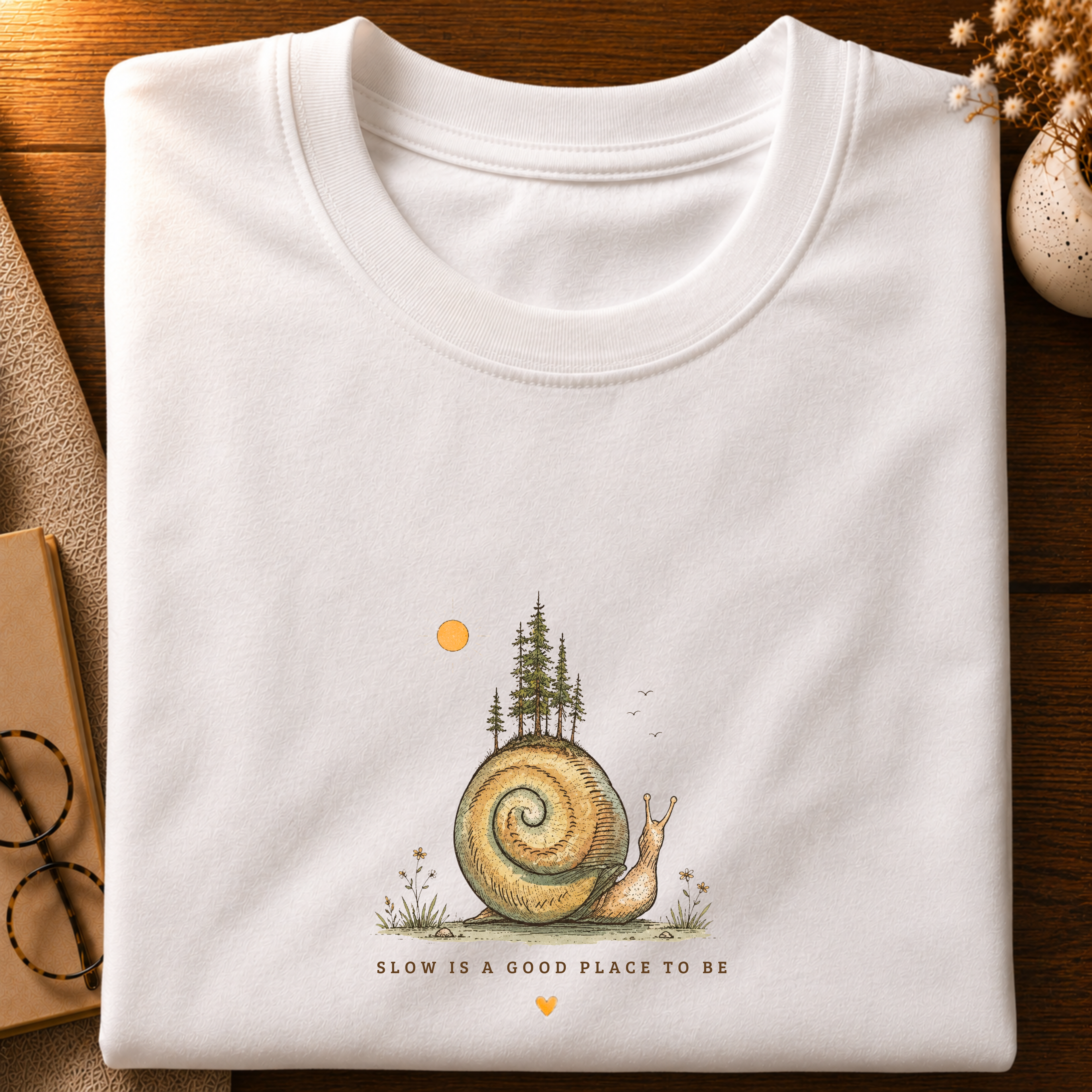 Slow Is A Good Place To Be T-shirt