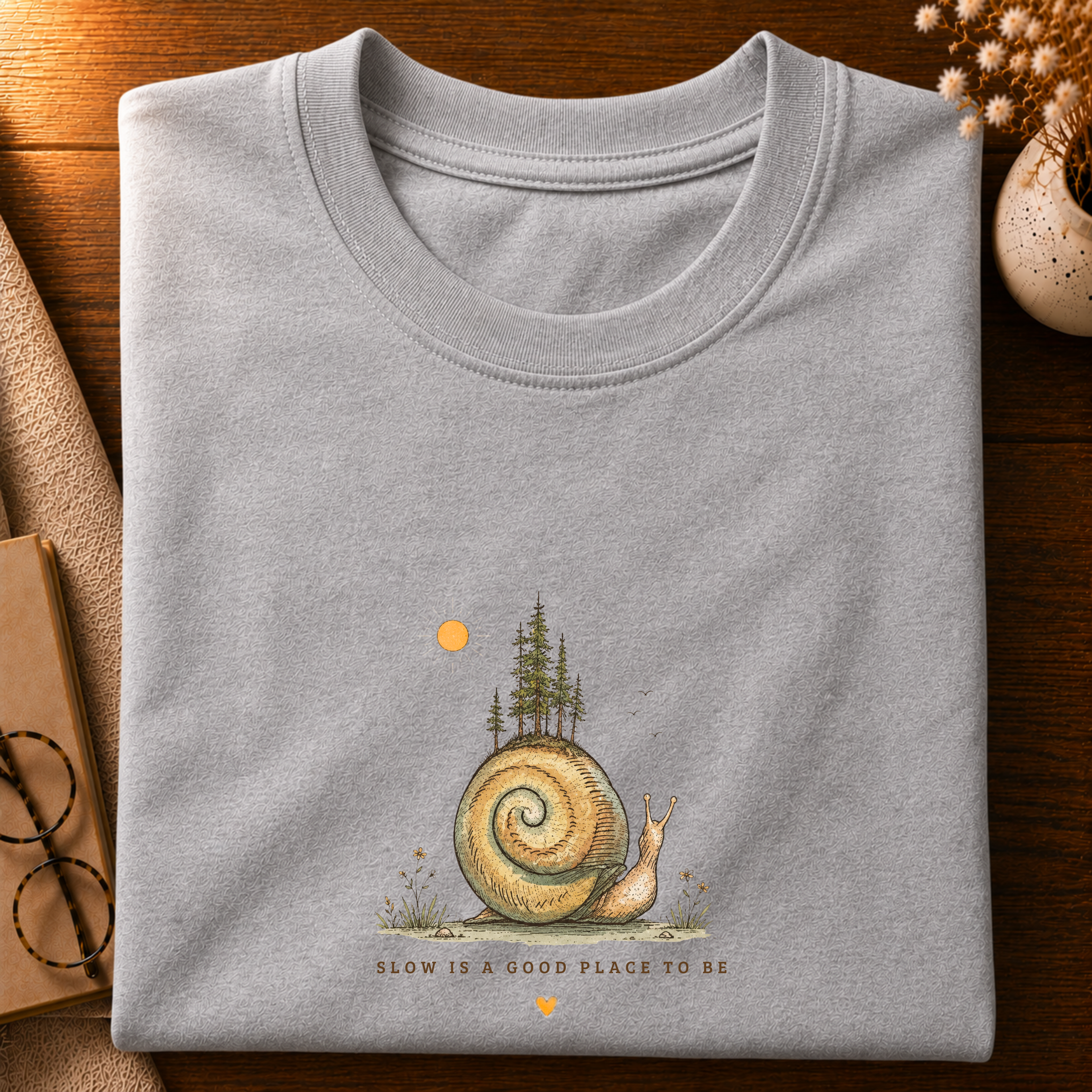 Slow Is A Good Place To Be T-shirt