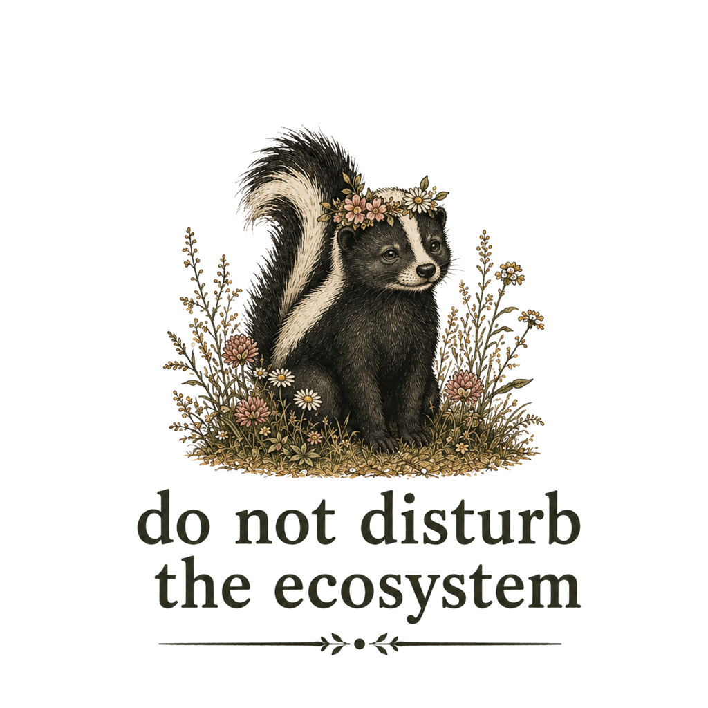 Do Not Disturb The Ecosystem T-shirt
