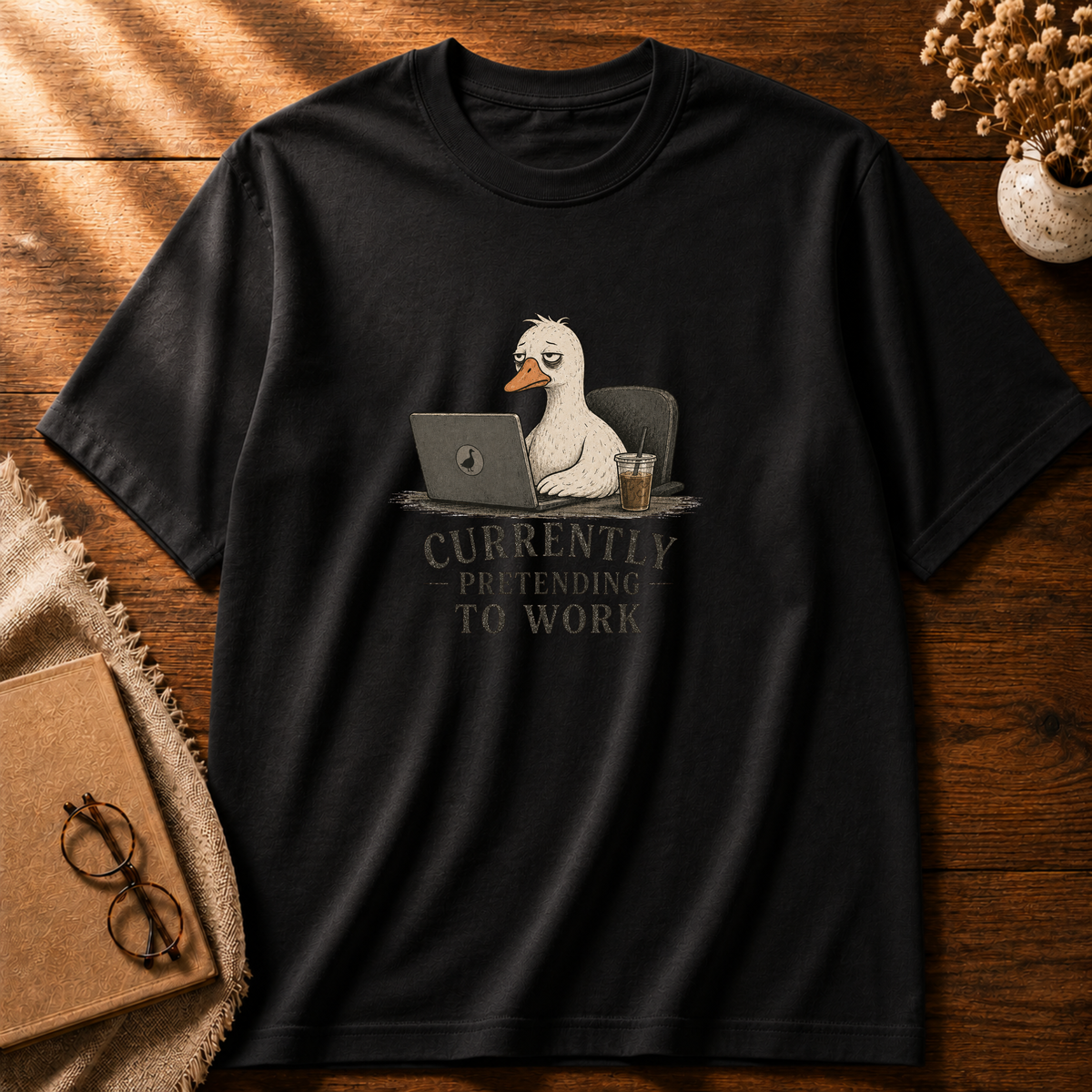 Currently Pretending To Work T-shirt
