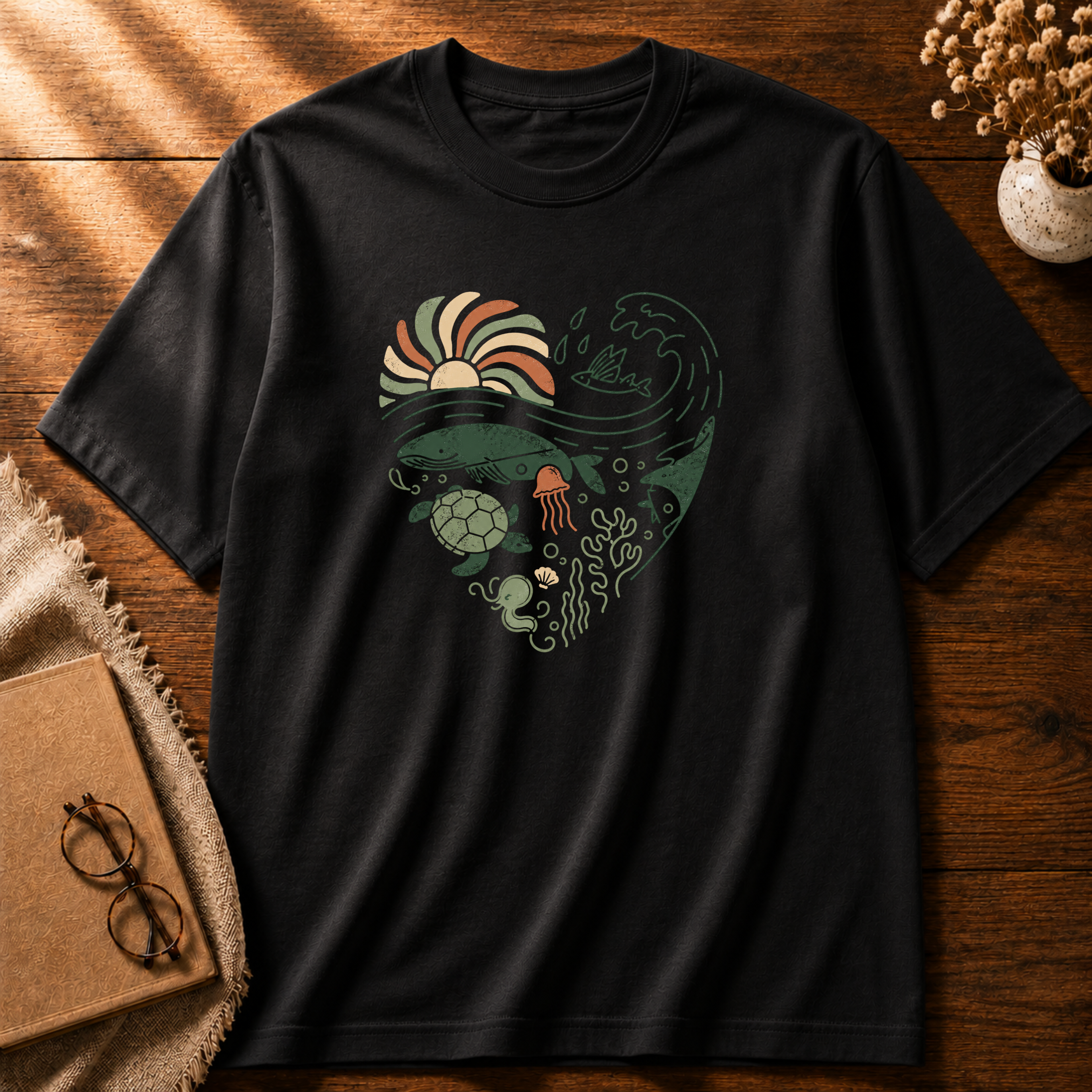 Ocean Heart T-shirt