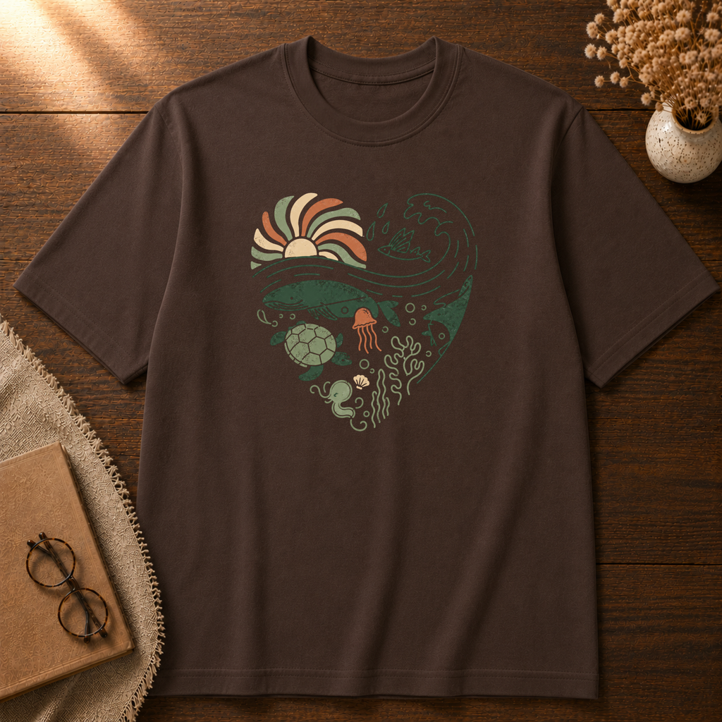 Ocean Heart T-shirt
