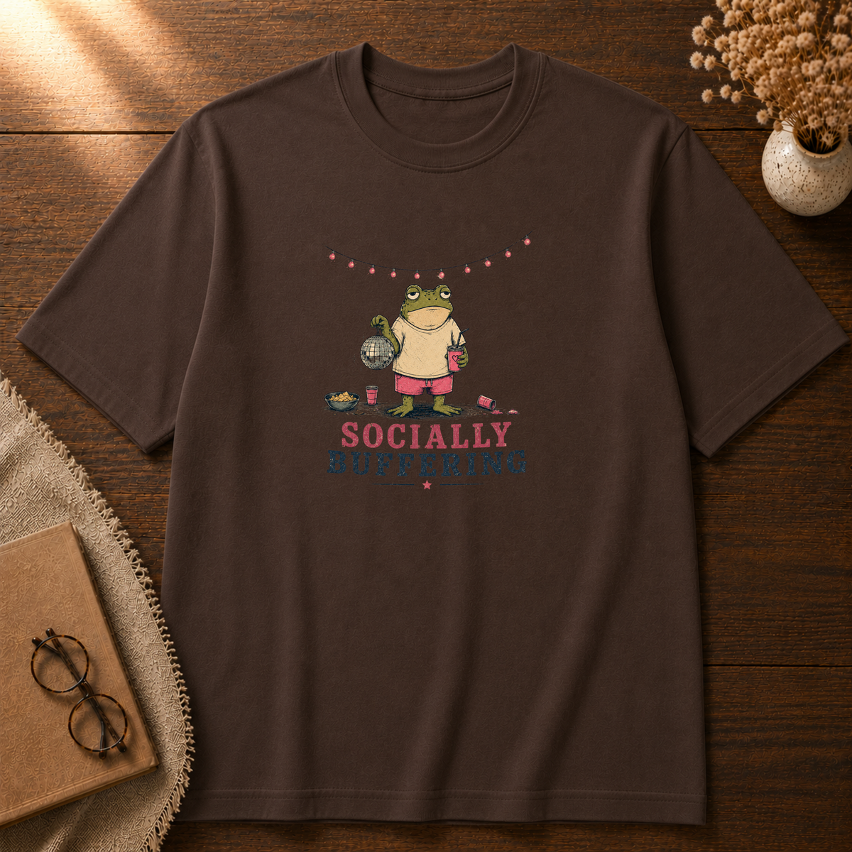 Socially Buffering Time T-shirt