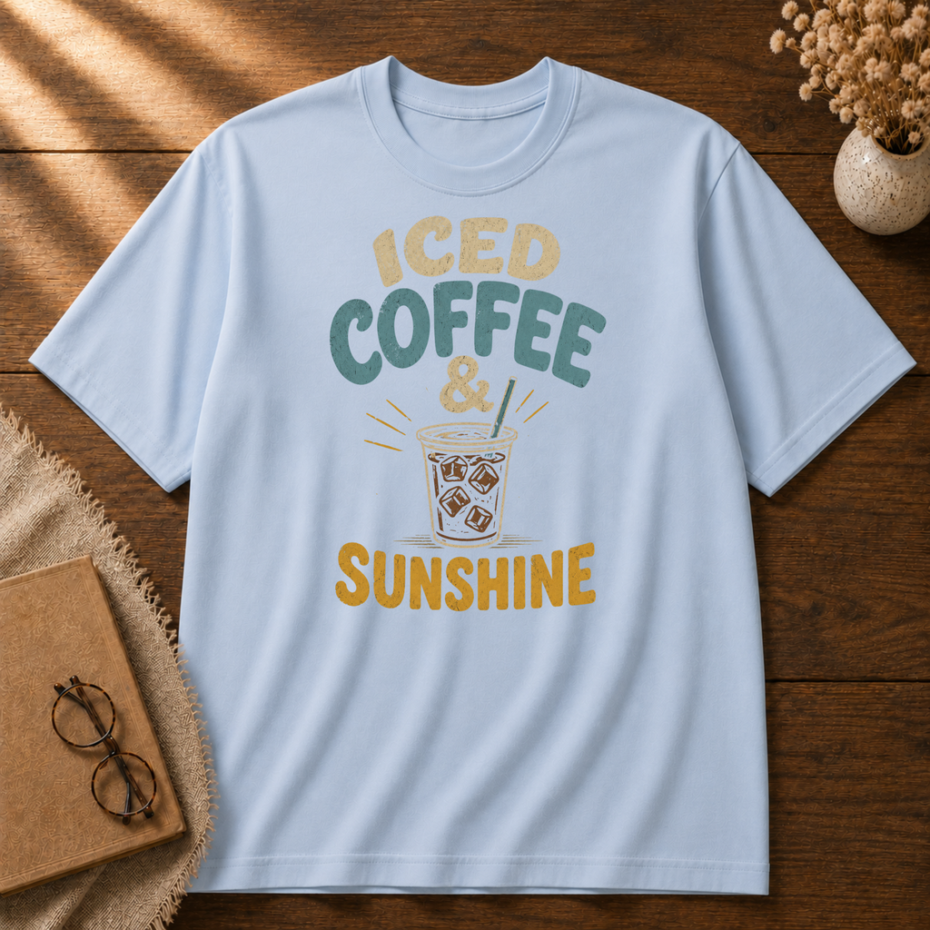 Iced Coffee & Sunshine T-shirt