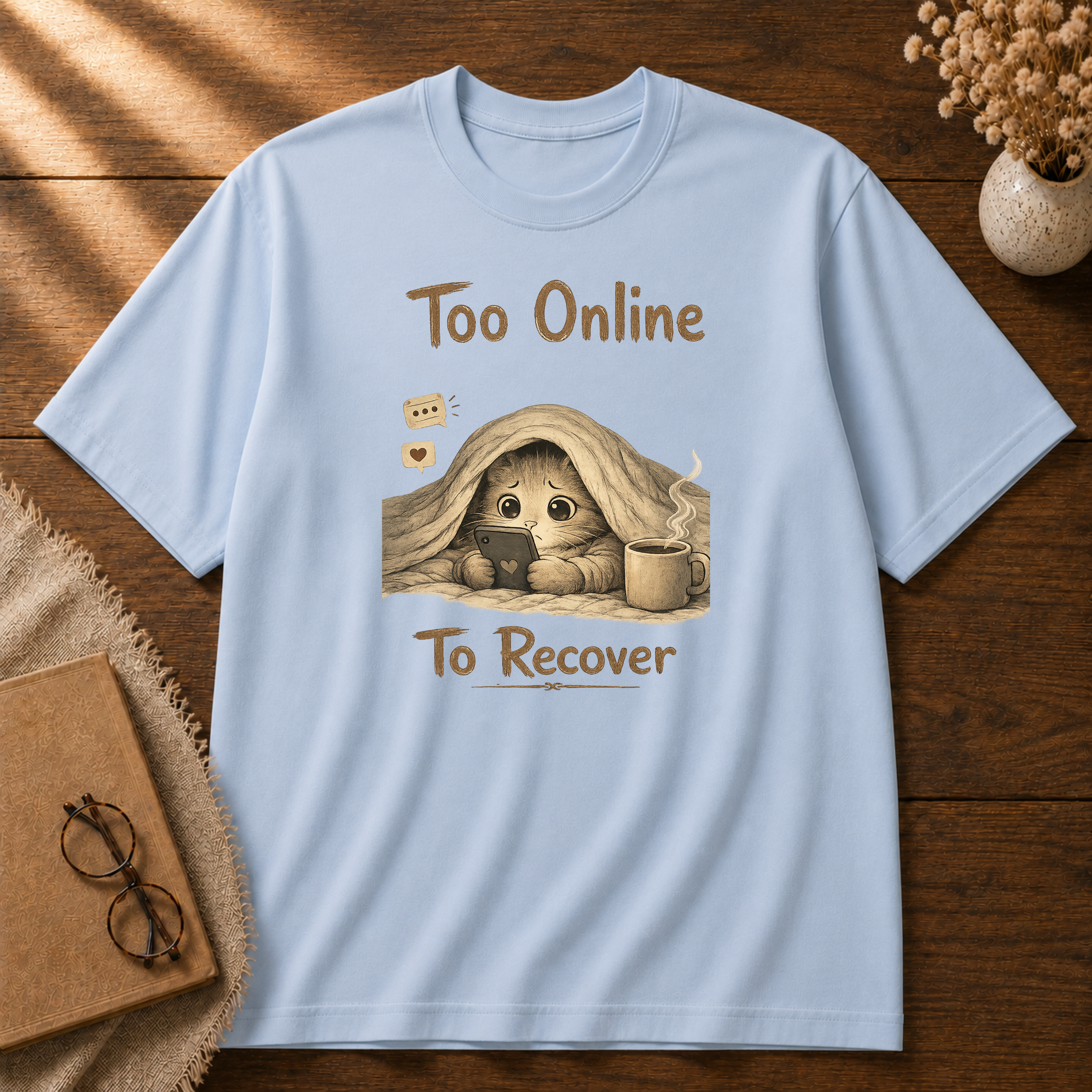 Too Online To Recover T-shirt