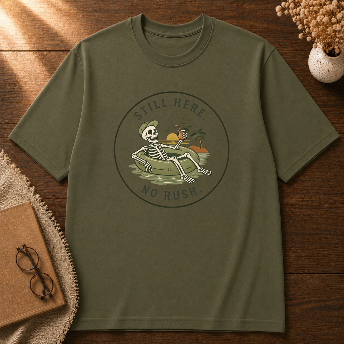 Still Here No Rush T-shirt
