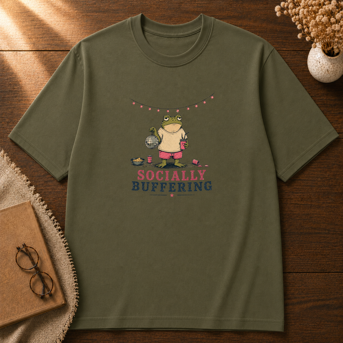 Socially Buffering Time T-shirt
