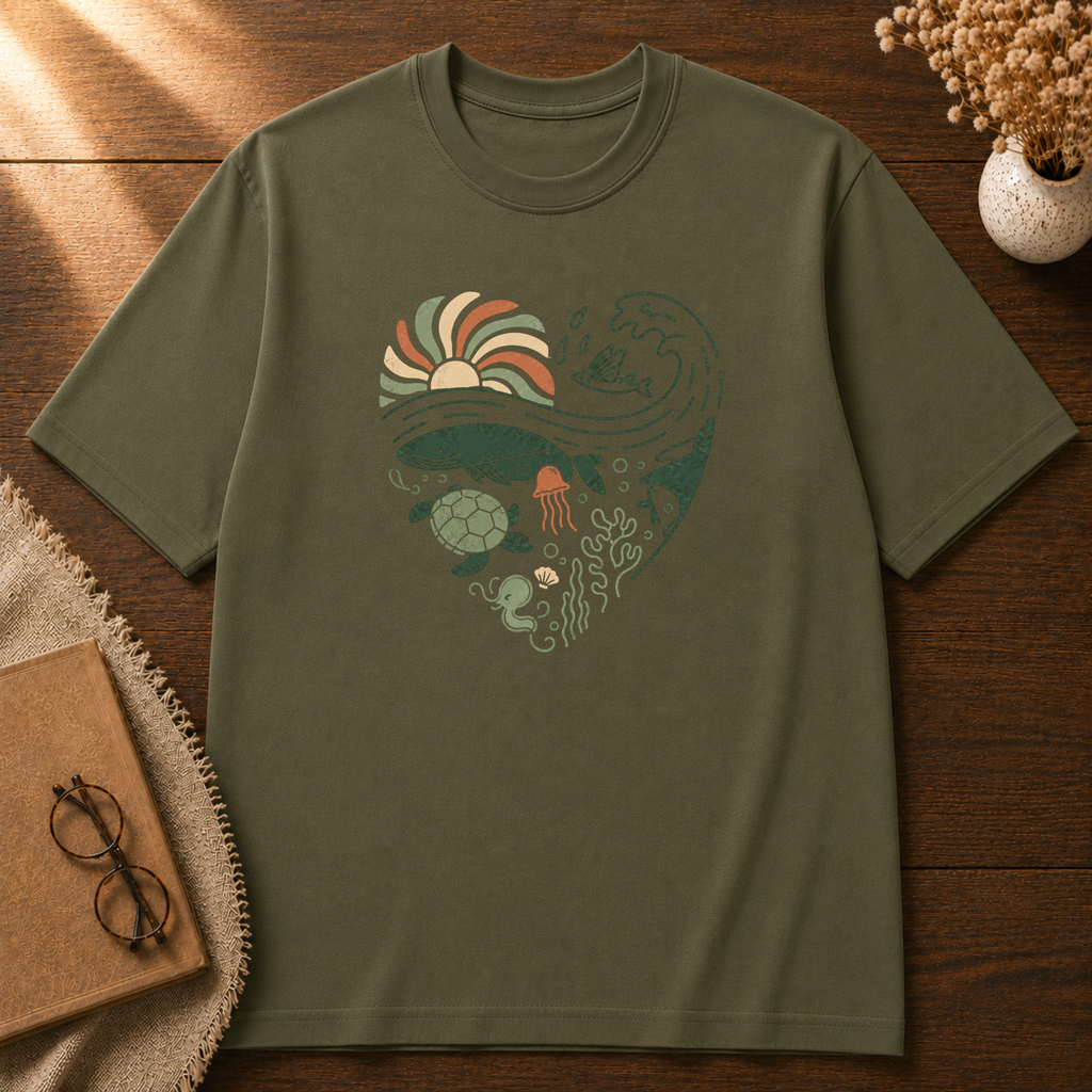 Ocean Heart T-shirt