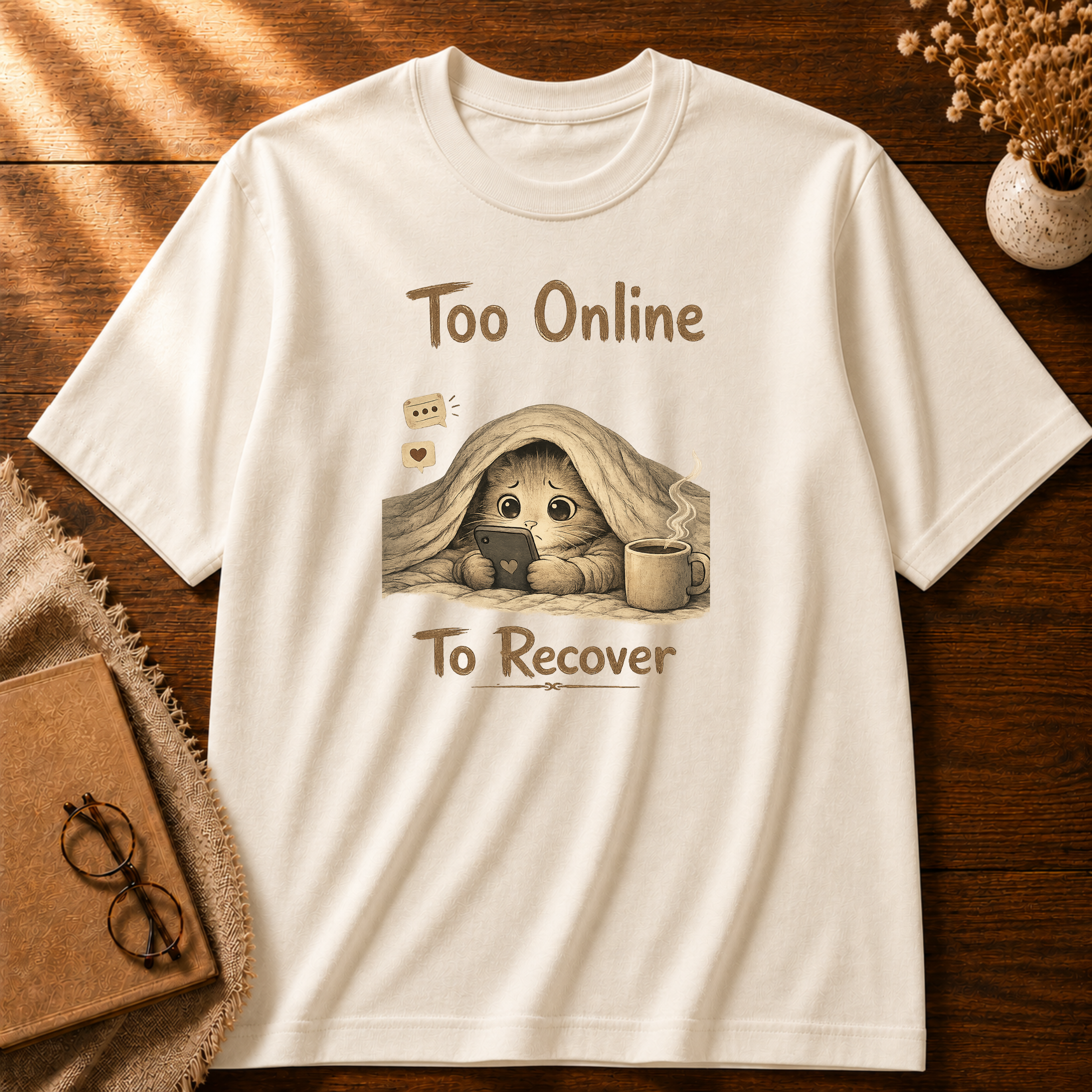 Too Online To Recover T-shirt