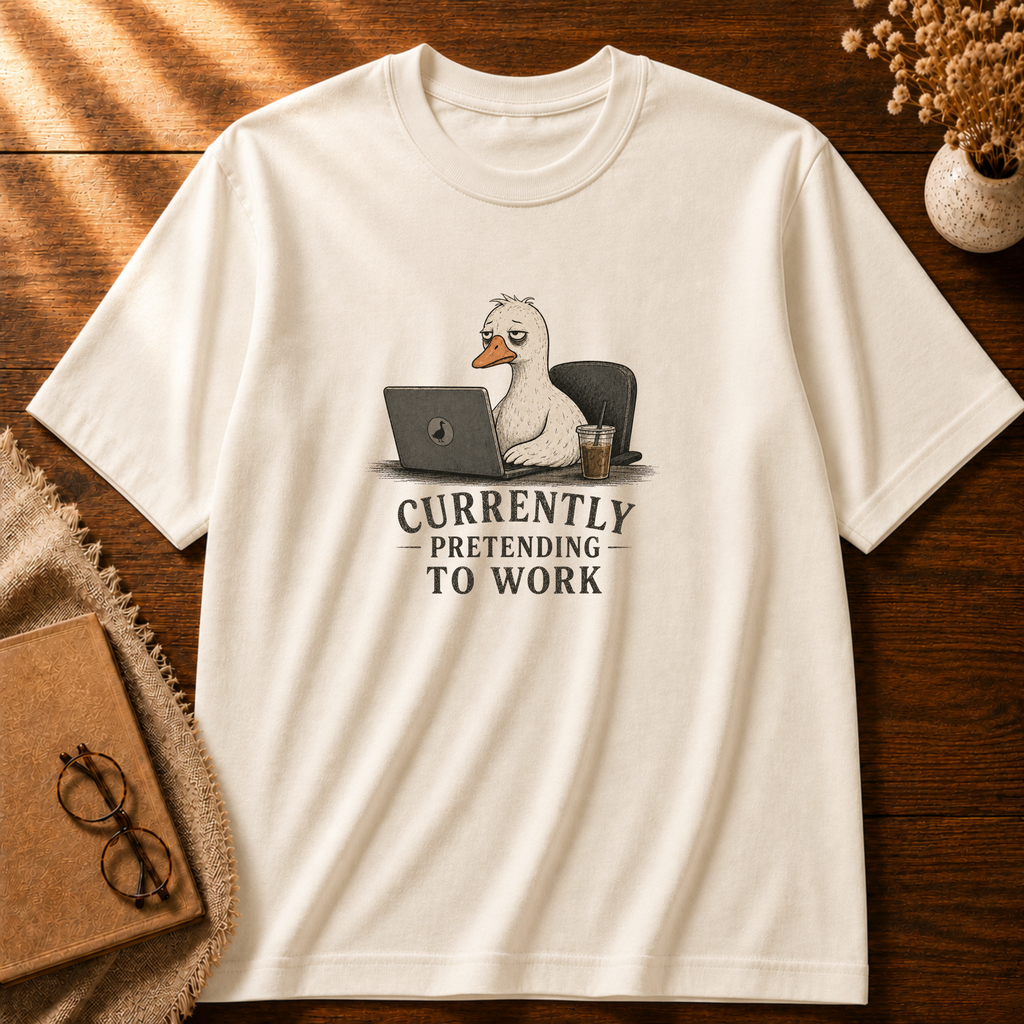 Currently Pretending To Work T-shirt