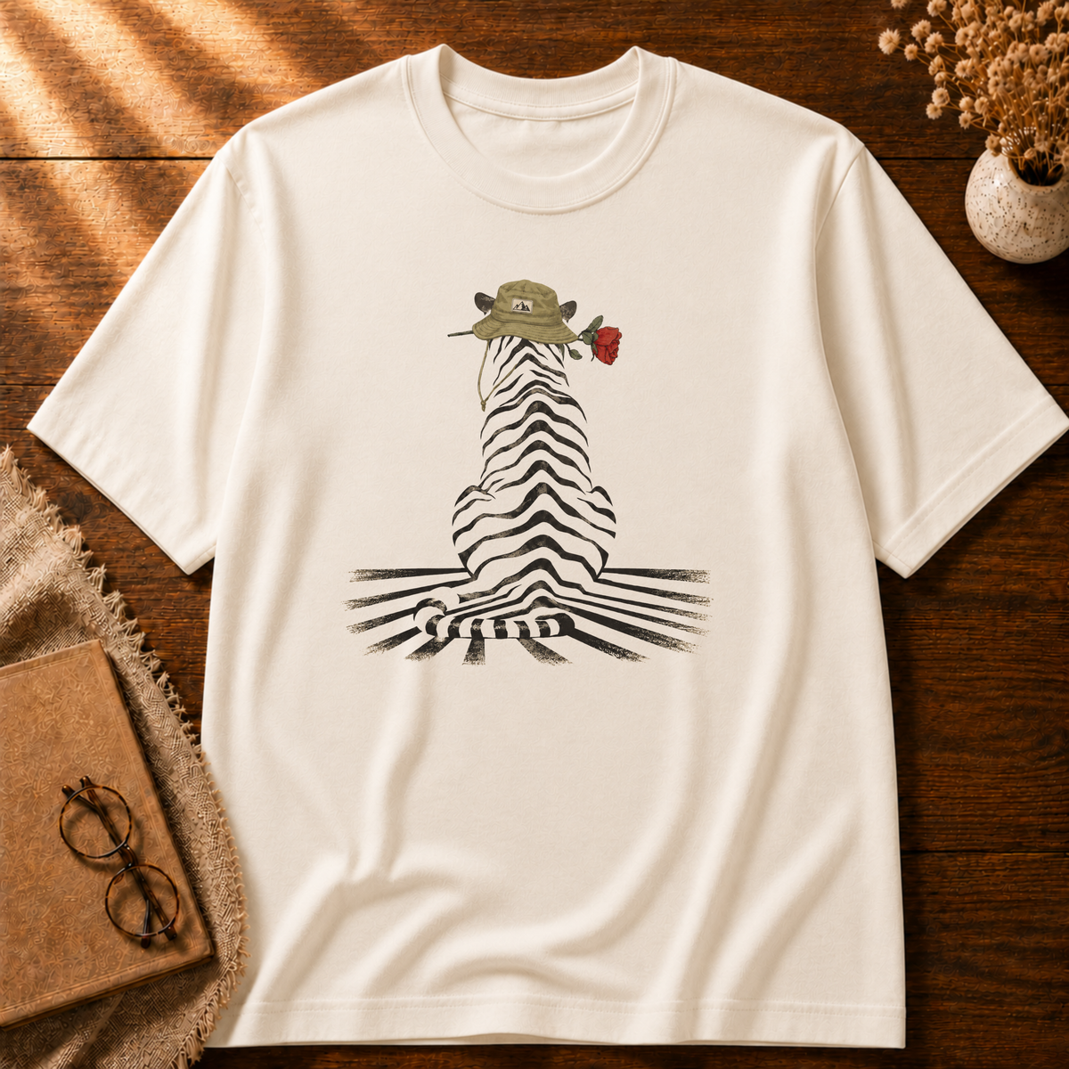Tiger & Flower T-shirt