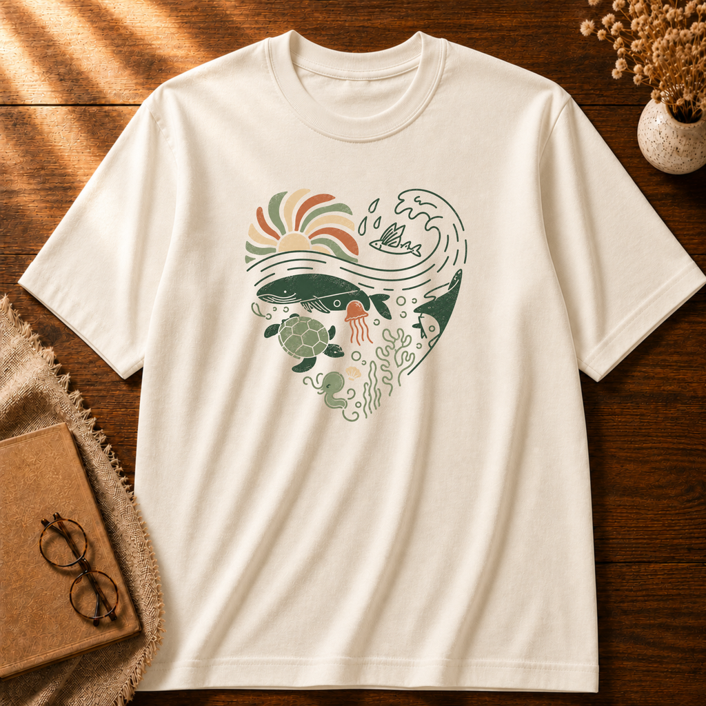 Ocean Heart T-shirt