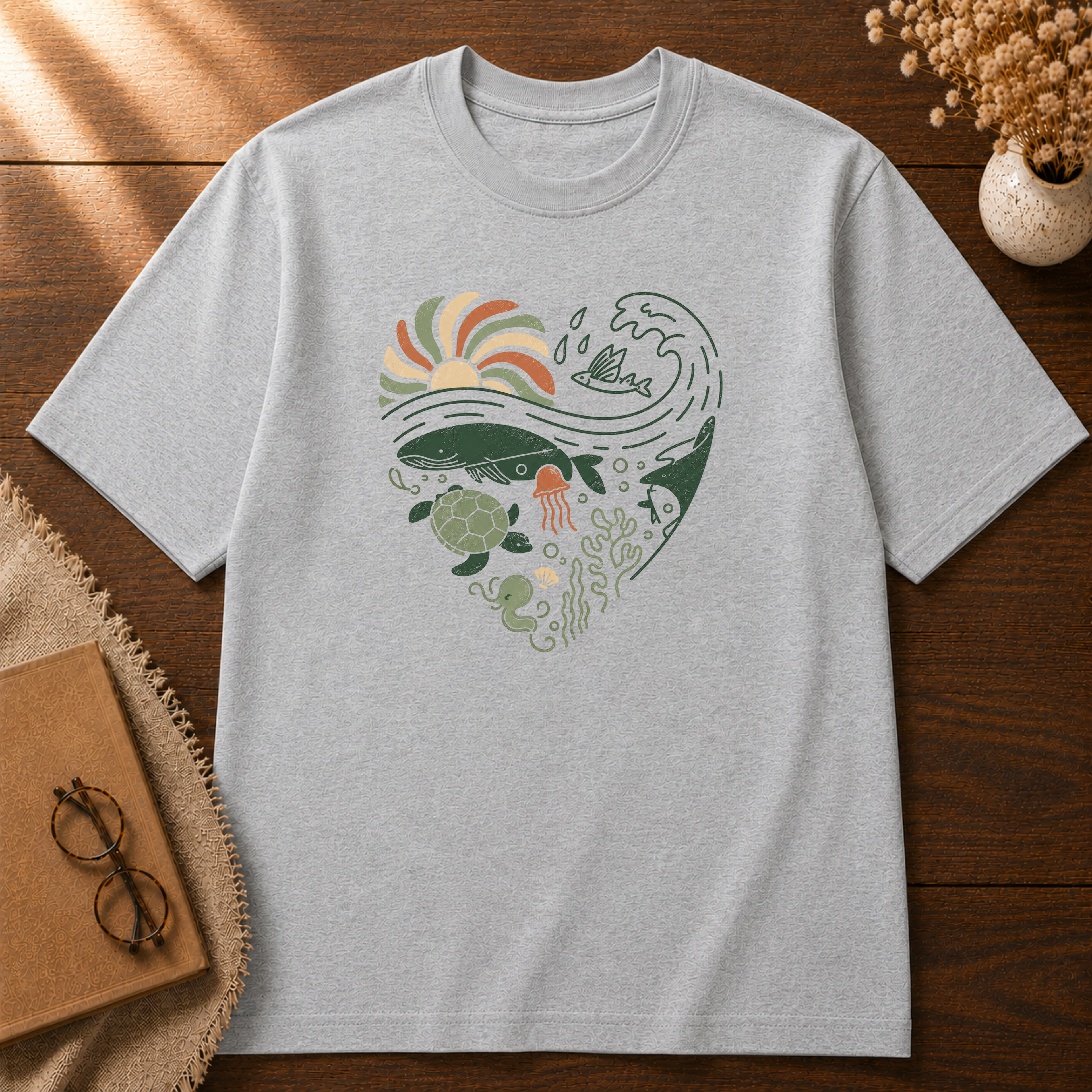 Ocean Heart T-shirt