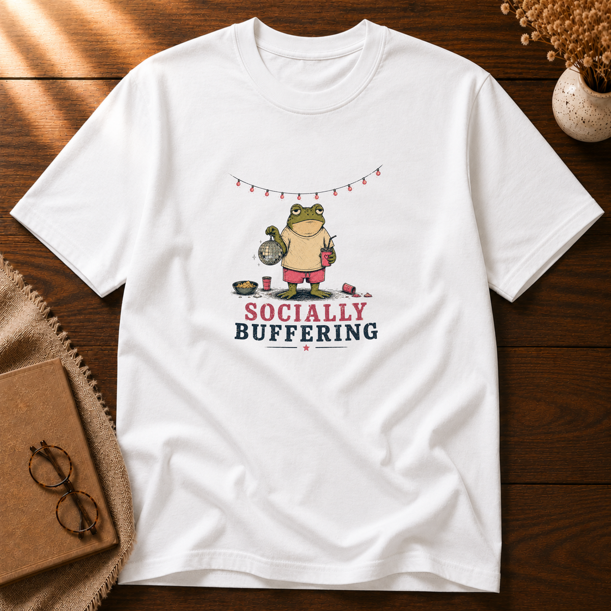 Socially Buffering Time T-shirt