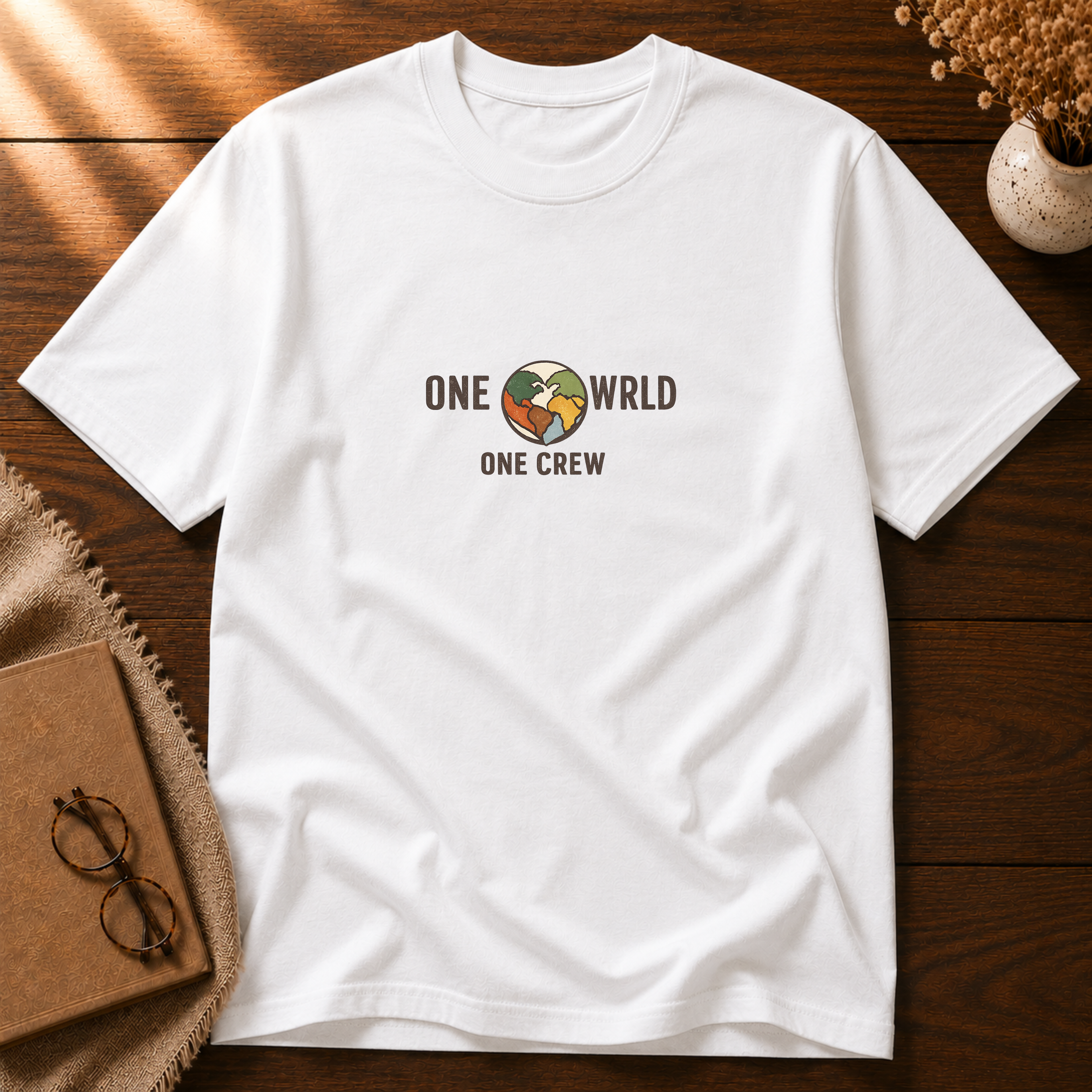 One World One Crew T-shirt