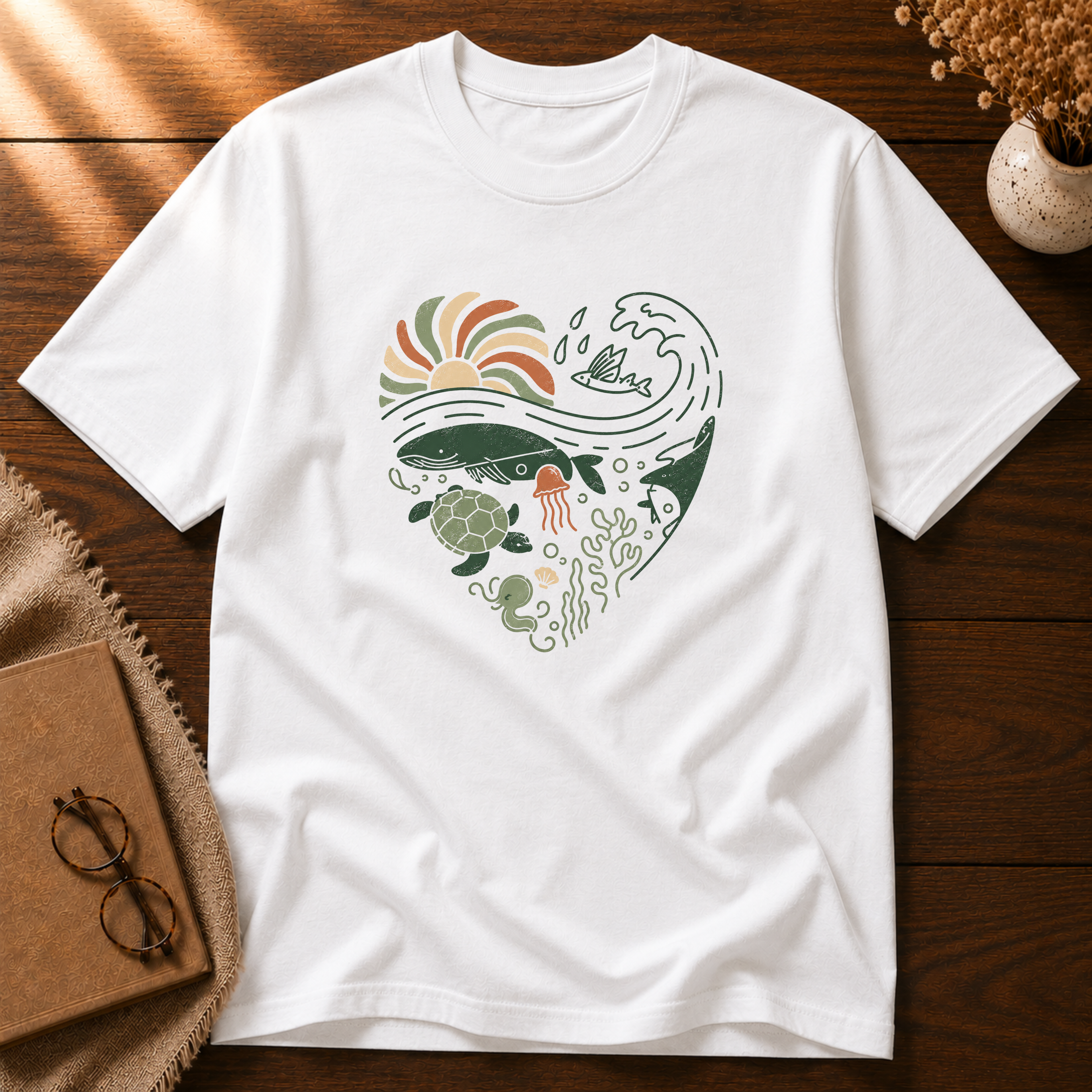 Ocean Heart T-shirt