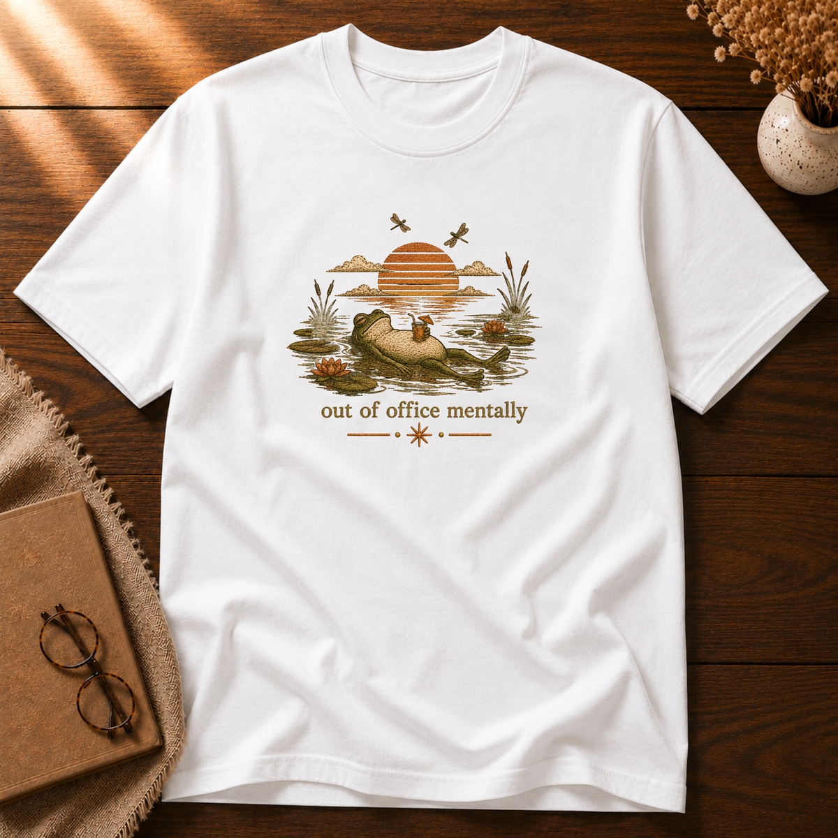 Out Of Office Mentally T-shirt